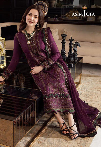 chiifon fully heavy embroidered spengle work